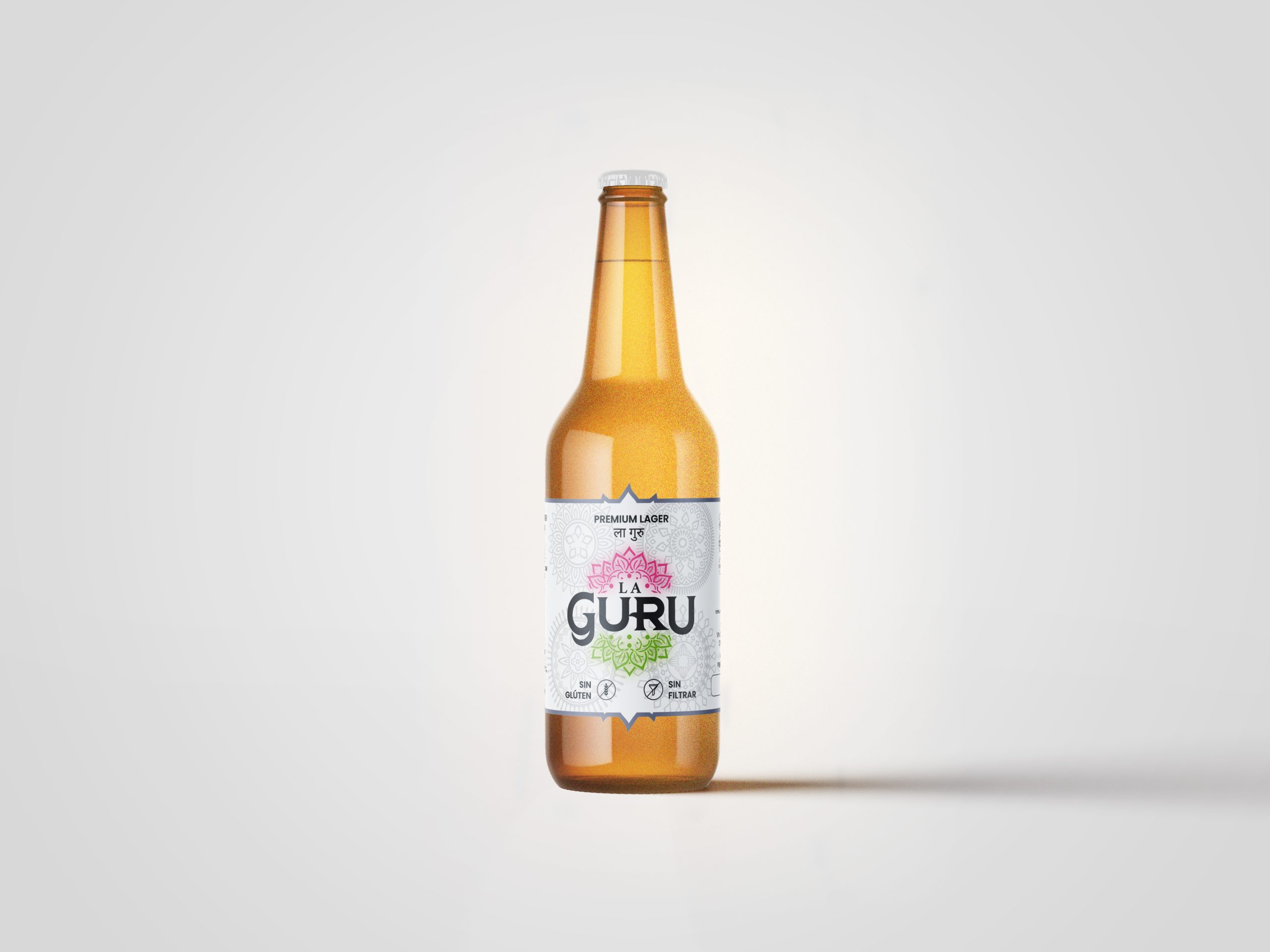 Pack x 12 – La Guru Premium Lager 330 ml - Imagen 4