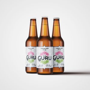 Pack x 12 – La Guru Premium Lager 330 ml