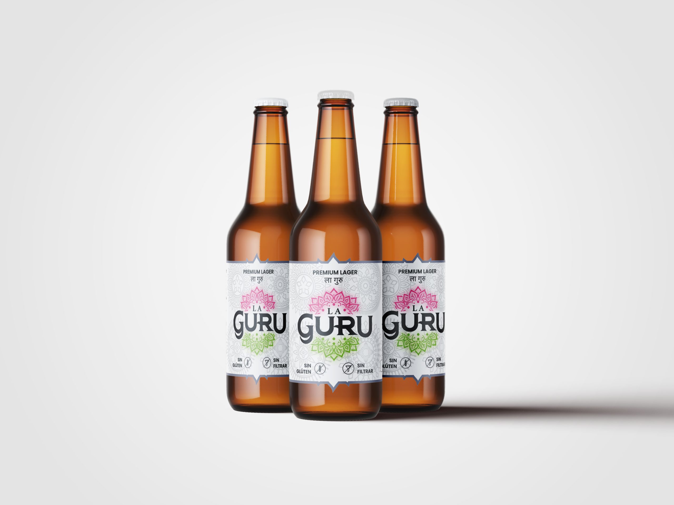 Pack x 12 – La Guru Premium Lager 330 ml